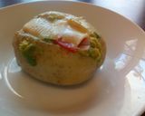 A picture of step 9 of Tiegan's stuffed potato's.