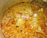 A picture of step 3 of Turkey Meat Egusi Soup with Eba.