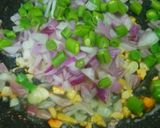 फ्राइड राइस वेज़ (fried rice veg recipe in hindi) रेसिपी चरण 3 फोटो
