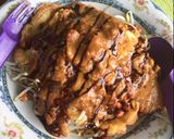 Foto langkah ke 4 dari resep Tahu Telur Bumbu Pecel.