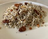 Foto del paso 7 de la receta: Arroz Basmati con sésamo, semillas de amapola y almendras tostadas