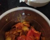 A picture of step 1 of Paneer masala.