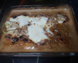 Foto del paso 6 de la receta: Hojas de col rellenas de soja texturizada (con salsa al jerez, almendras y queso)