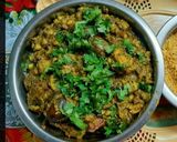 A picture of step 3 of Broad beans sabji (kathiyawadi style).