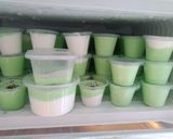 Foto langkah ke 9 dari resep Es Krim Melon Vanilla Homemade.