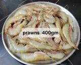 A picture of step 1 of Prawn lolipop.