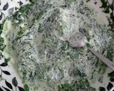 صورة لخطوة 4 من وصفة بيتزا الخضار والسبانخ