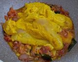 A picture of step 9 of Chettinad Chicken.