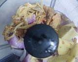 Gambar langkah 2 resipi Lontong, Sayur Lodeh & Kuah Kacang.