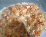 Foto del paso 6 de la receta: Pastel de calabaza choclo y verdeo en microondas