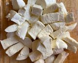Une image de l'étape 6 de Patates douces au chou, jambon de parme et mozzarella 🧀.