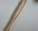 A picture of step 5 of Soft Layered Brown chapos.
