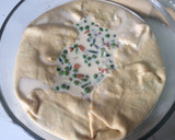 Foto del paso 2 de la receta: Galette Volcán de guisantes con jamón 🐖