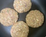 A picture of step 4 of The Ultimate American Beef burger.