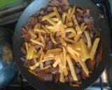 Foto del paso 3 de la receta: Saltado de Carne sencillo para niños