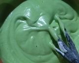 Foto langkah ke 3 dari resep Ogura Cake Pandan.