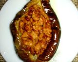 A picture of step 6 of Tandoori-Soyabean Stuffed Eggplant Recipe(Restaurant Style).