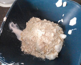 Foto del paso 1 de la receta: Falso Bagel de dos ingredientes (garbanzo y kéfir)