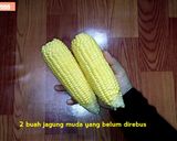 Foto langkah ke 1 dari resep Bubur Jagung Manis.