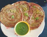 A picture of step 5 of Healthy tasty delicious green gram(moong) cheela.