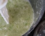 A picture of step 1 of Pineapple & lime blended drink.