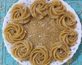 عکس مرحله 1 از دستور حلوای زعفرانی