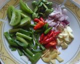 Foto langkah ke 1 dari resep Tumis Pindang Salem Pete.
