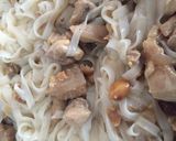 Foto del paso 4 de la receta Noddles ó tallarines de arroz con pollo