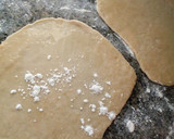 A picture of step 2 of Layered dublan.