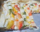 Foto del paso 25 de la receta: Tarta multicolor de jamón y queso