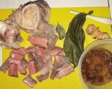 Foto langkah ke 1 dari resep Asam Pedas sumsum sapi+nanas.