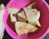 Φωτογραφία βήματος 2 της συνταγής Τύπου "nachos" τραγανά τσιπς από τορτίγια
