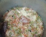 A picture of step 6 of Jhatpat Pulav.