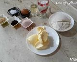 صورة لخطوة 1 من وصفة حلوة القطيفة او الكاشمير بنكهة الكرامال