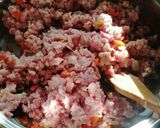 Pas rețetă Carne tocata cu cartofi la cuptor (un alt fel de a face musaca) 5 fotografie
