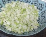 A picture of step 3 of Doodhi ka sabji.