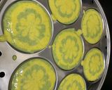 A picture of step 4 of Jowar Marble Dhokla.