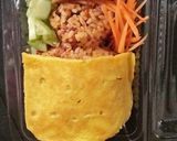 Foto langkah ke 7 dari resep Nasi goreng selimut.