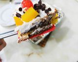 A picture of step 8 of Fruit cocktail pastry with 3 minutes microwave oven brownies.