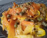Foto del paso 14 de la receta: Cintas de zanahoria y calabacín amarillo...😜🥒🥕🍝🍜🥗🥙