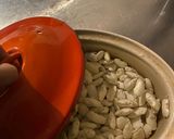 A picture of step 1 of Giant beans in the oven|plant based & vegan.