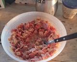 Foto del paso 10 de la receta: Tarta de jamón y queso con tomates🍅🧀