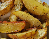 Foto langkah ke 3 dari resep Potato wedges oven / kentang panggang.