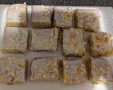 A picture of step 11 of School Vanilla/lemon Tray bake.