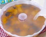 Foto langkah ke 6 dari resep Puding Jeruk Kelapa Muda.