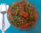 A picture of step 4 of સેઝવાન ફિંગર ઢોકળા.