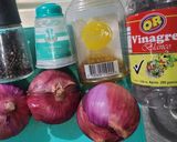 Foto del paso 1 de la receta: Cebolla morada encurtida