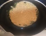 A picture of step 4 of Kerala chicken curry.