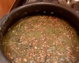 A picture of step 1 of Urad Dal Palak (Sabut Chilkewali Urad Dal/ Kalo Dal).