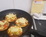 A picture of step 7 of Mini pan pizzas.